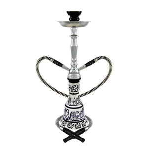 20" Hieros 2-Hose Premium Hookah - Colors Vary