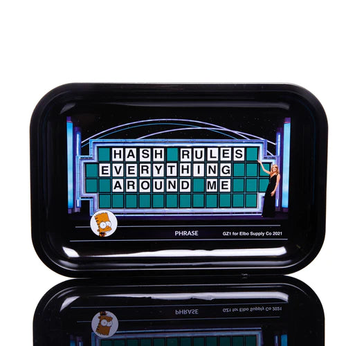 Elbo Large Metal Rolling Tray - GZ1 x Elbo Jeopardy