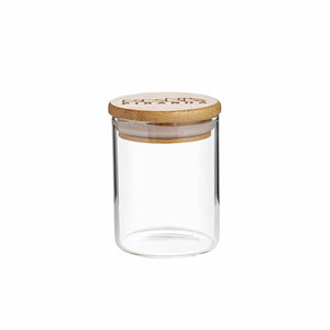 PIRANHA STORAGE JAR W/ BAMBOO LID