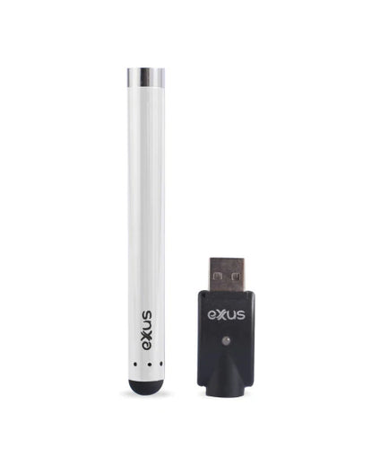 EXXUS SLIM AUTO DRAW CARTRIDGE VAPORIZER - PEARL WHITE