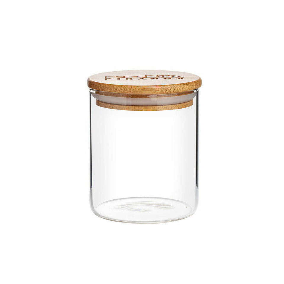 PIRANHA STORAGE JAR W/ BAMBOO LID