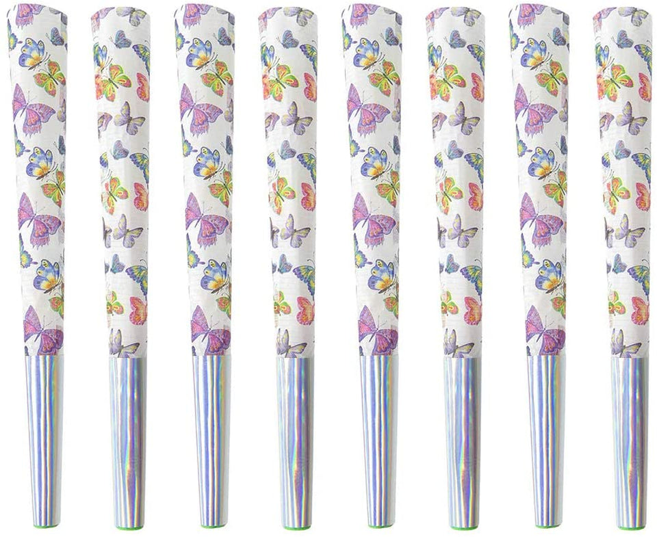 BEAUTIFUL BURNS PRE-ROLLED CONES - BUTTERFLY KISSES - PACK OF 8