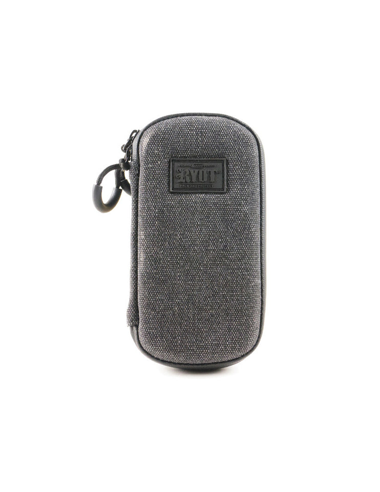 RYOT CARBON SERIES SLYM CASE WITH SMELLSAFE & LOCKABLE TECHNOLOGY - BLACK