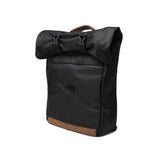 CALI BACKPACK ROLL UP- BLACK/WHITE