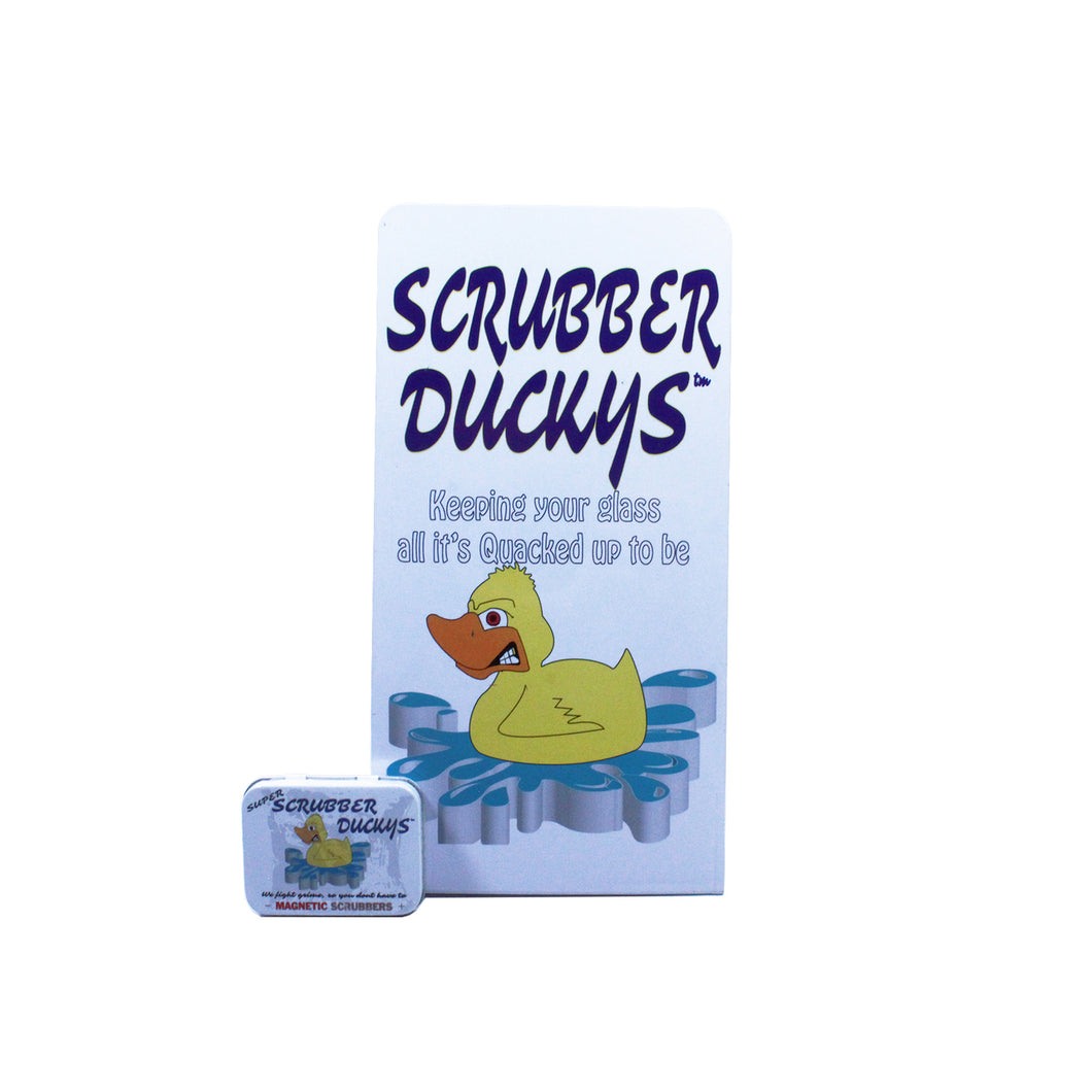SUPER SCRUBBER DUCKYS STARTER KIT - V4.0 - MAGNETIC GLASS SCRUBBERS