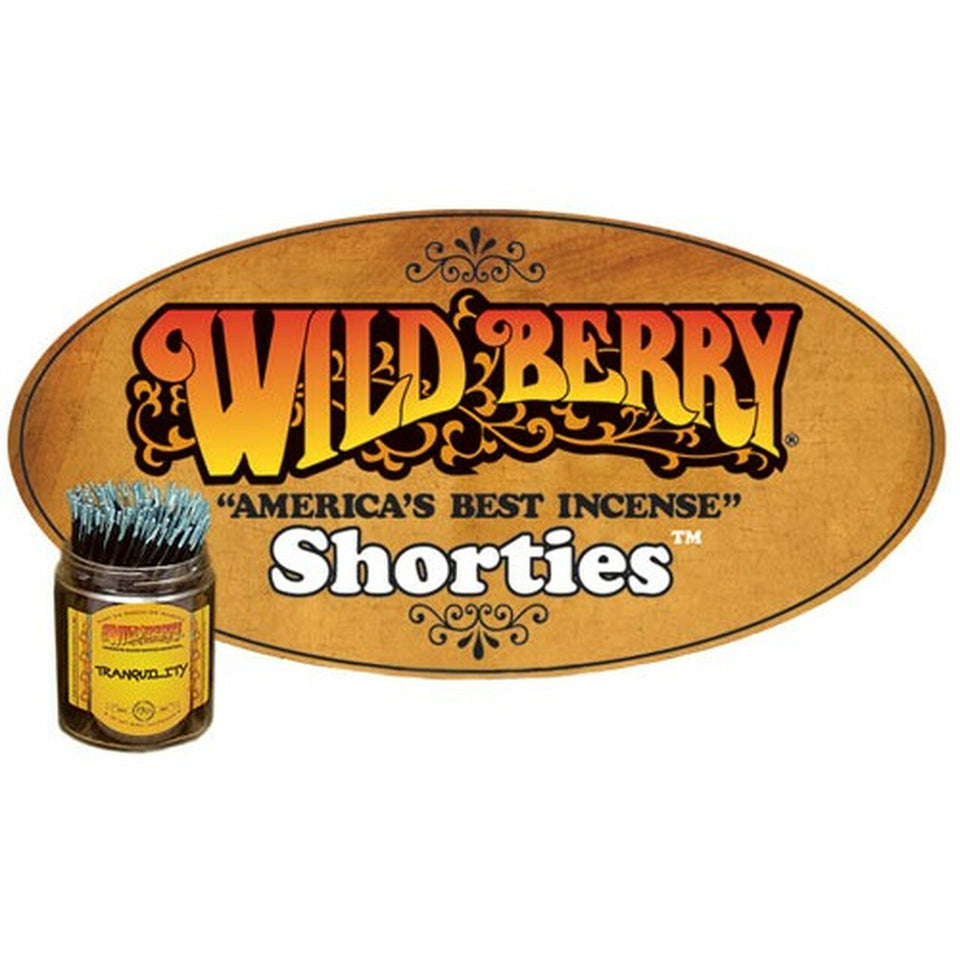 WILD BERRY - INCENSE SHORTIES - (BUNDLE OF 100) - INDIA MOON