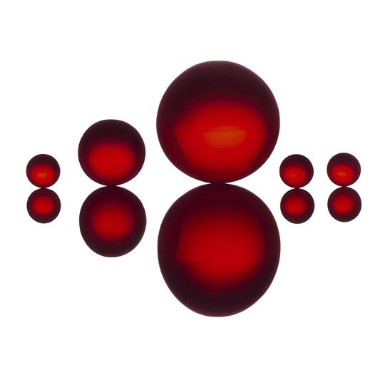 ALEAF TERP SLURP PEARL SET - RUBY RED - 3 PC MIX
