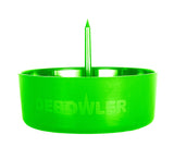 DEBOWLER SPIKED ASHTRAY - LEAFY GREEN