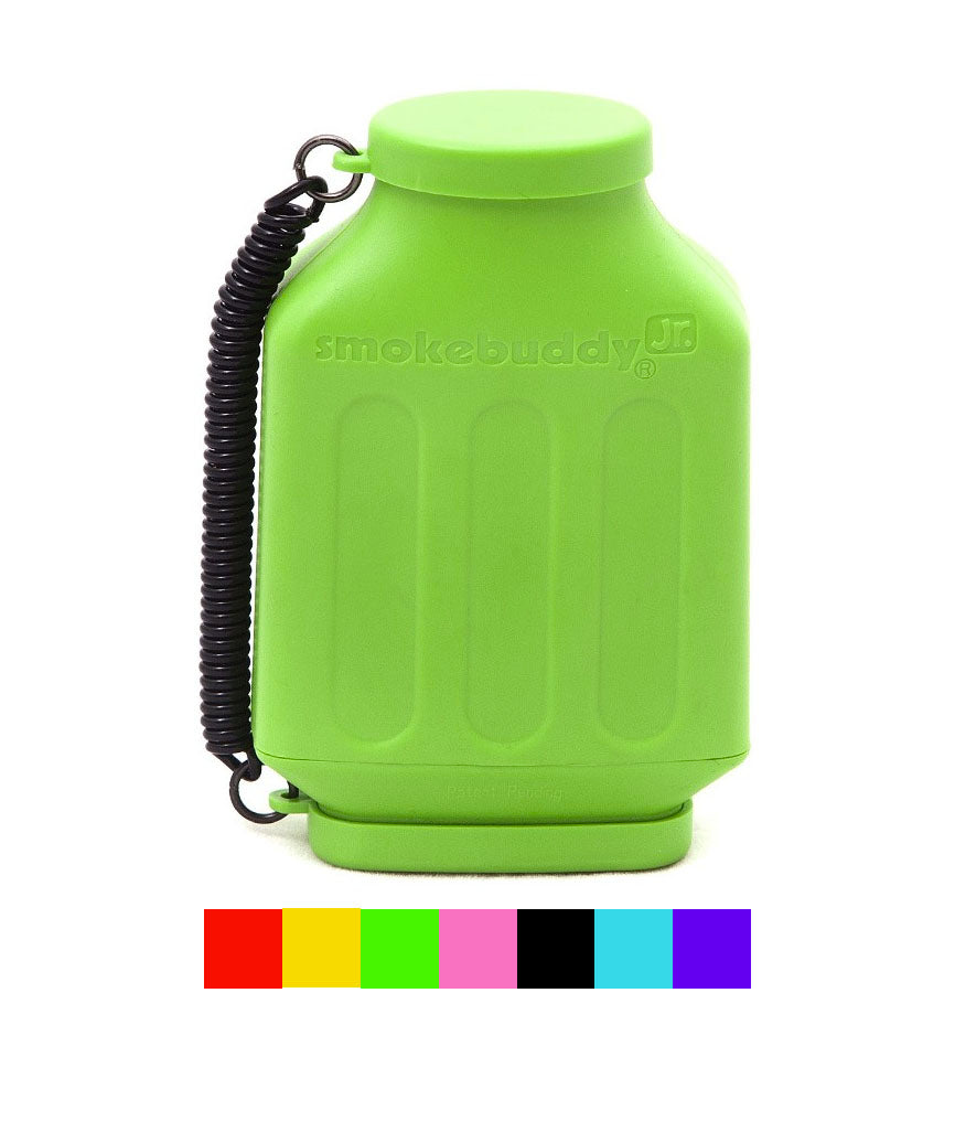 SMOKE BUDDY JUNIOR PERSONAL AIR FILTER - LIME GREEN